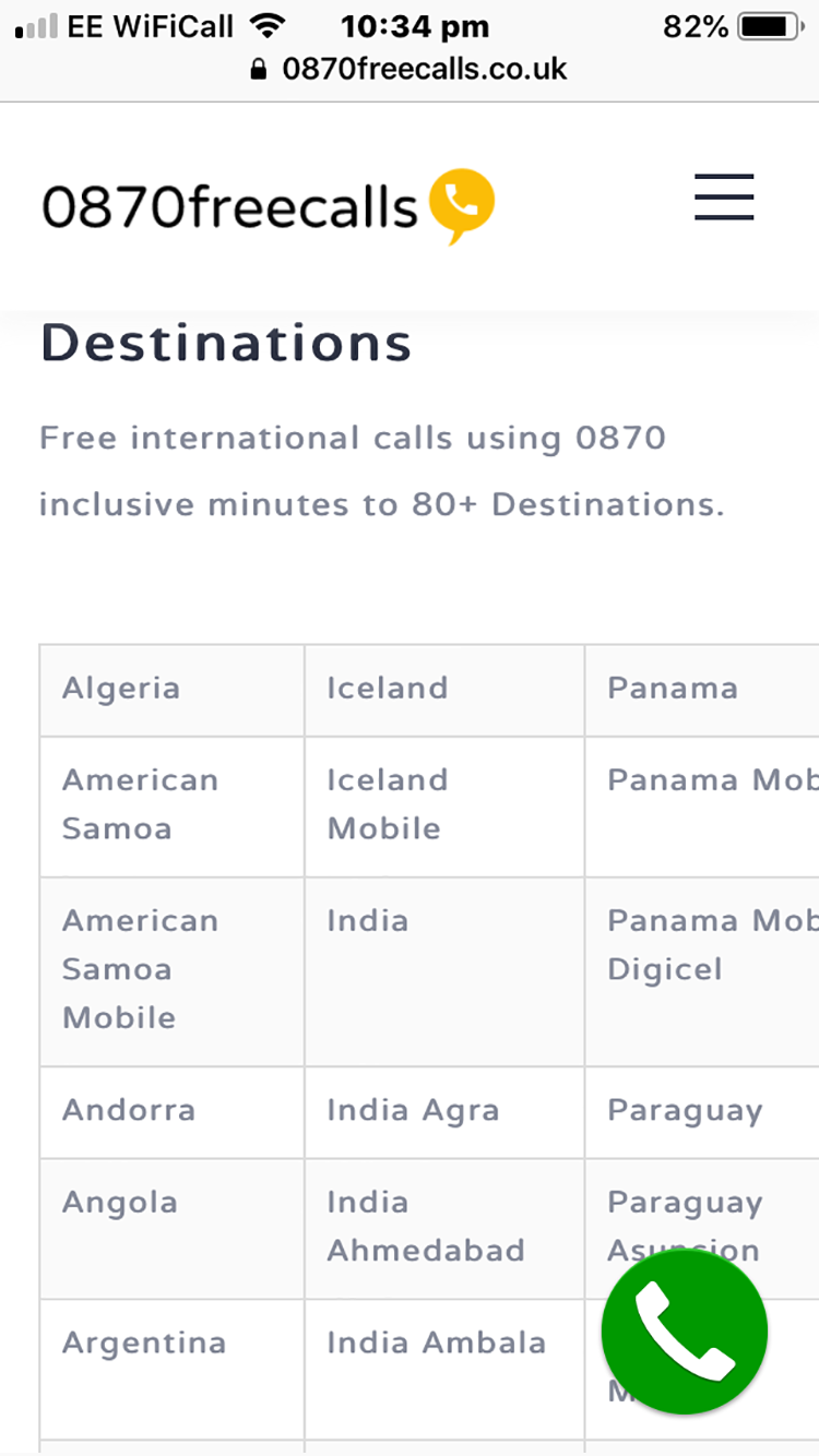 0870 destinations_mobile